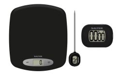 Kitchen Gift Set Scale timer thermometer - Black