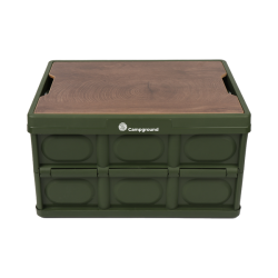 55L Collapsible Storage Box - Green
