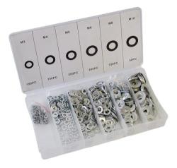 Assorted Flat Washers - 900 Pieces