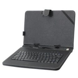 INCH 10.1 French Keyboard Pu Leather Case Cover With Stand For Tablet