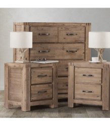 VANCOUVER Chest Of Drawers And Pedestal Set