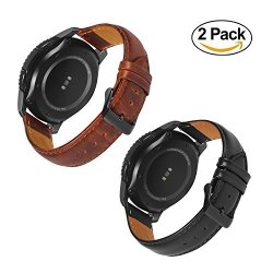 Gear S3 Frontier Band With Quick Release Pins 22mm Genuine Leather Replacement Smart Watch Band For Samsung S3 Frontier S3 Classic Sports