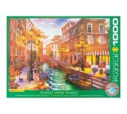 Sunset Over Venice - 1000 Piece Puzzle