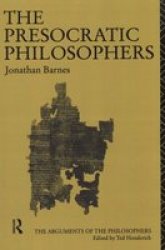 The Presocratic Philosophers Paperback Revised