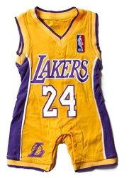 Lakers Baby Jersey 12 To 18 Months Yellow