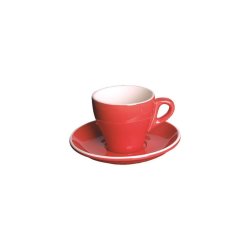 Fortis Bce Espresso Saucer Red - 11.9CM 36 - GS-R806S-R