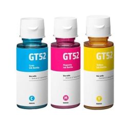Hp GT52 52 Colour Ink Bottle Multipack - Compatible