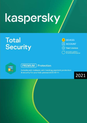 Kaspersky Total Security 2021 - 3 Devices 1 Year License