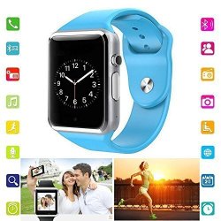 Bluetooth Smart Watch A1 Bluetooth GSM Sim Phone Smart Watch For Android Smart Phones Blue