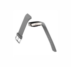 Fitbit Charge 2 Silicon Band - Adjustable Replacement Strap - Grey Small
