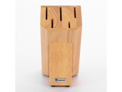 Carbon Series Rubber Wood Knife Block 5-SLOT