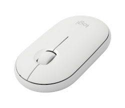 Logitech Pebble M350 Wireless Ambidextrous Mouse - Off-white 910-005716
