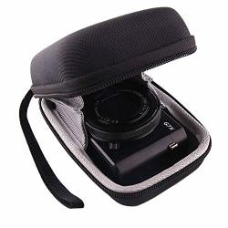 Werjia Hard Eva Travel Case For Canon Powershot SX720 SX620 SX730 SX740 G7X Digital Camera Black
