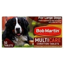 Bob Martin Conditioning Tablets Large Dogs 50 Pack