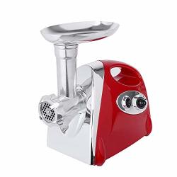Electric Meat Grinder Meat Mincer & Sausage Stuffer Grinder 2800W Max Sausage Maker With 4 Stainless Steel Grinding Plates Cutting Blade Sausage Stuffing Tubes