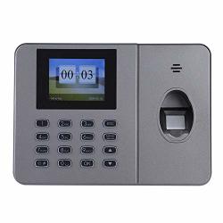 Fosa C27 Office Fingerprint Attendance Machine 1.8-INCH Tft Screen 110-240V Biometric Fingerprint Time Attendance Support The Automatic Generation Of Card Report Us Plug