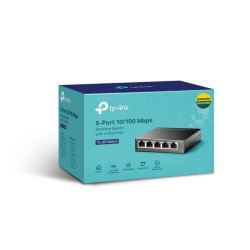 TP-link 5-PORT Fast Ethernet Switch With 4-PORT Poe