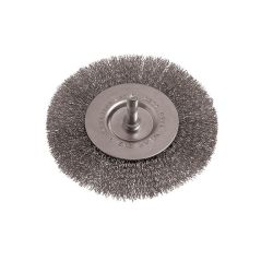 - Wire Wheel Brush 100MM 6MM Shaft Stainless Steel - 3 Pack