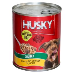 Husky - Dog Food Can Chunky 775G Chicken