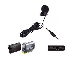 Clip Microphone Compatible For Sony Action Cam HDR-AS15 Hdr AS15 Camera