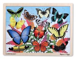 Melissa & Doug Butterfly Garden Wooden Jigsaw Puzzle - 48 Piece