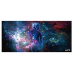 Cosmic Creature Full Desk Coverage Gaming And Office Mouse Pad