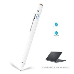 Stylus For Asus Chromebook Flip Edivia Digital Pencil With 1.5MM Ultra Fine Tip Pencil For Asus Chromebook Flip Stylus White