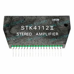 STK4112II With Heat Sink Compound Paste Integrated Circuit Ic Stereo Amplifier