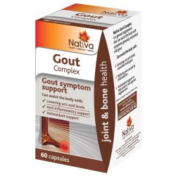 Nativa Gout Complex Caps 60'S