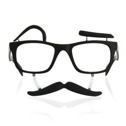 Thumbs Up Moustache Glasses