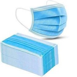 3-PLY Disposable Face Mask Blue Pack Of 1000