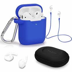 Filoto Airpods Case Cover For Apple Airpods 2 & 1 Wireless Charging Case With Airpods Accessories Keychain skin strap earhooks storage Case Cute Airpods Apple Gen 1ST 2ND