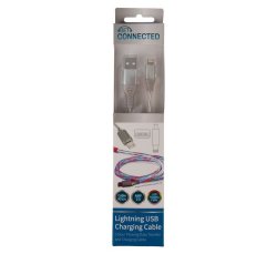 USB Cable - Charging Cable - Iphone - Multi-coloured - 90 Cm - 4 Pack