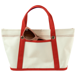 Ladies Tote Bag With Front Pocket