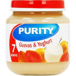 Purity Second Foods Guavas & Yoghurt 125ML