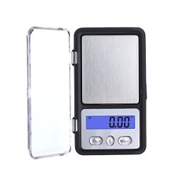 Tbbsc Smart Weigh High Precision MINI Digital Jewelry Pocket Scale 200G 0.01G Reloading