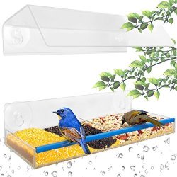 Deals On Ohuhu Best Birdwatching Window Bird Feeder Unique
