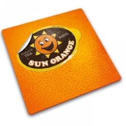 Joseph Joseph Worktop Saver Chopping Board - Orange Sticker Design