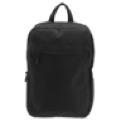 Document & Laptop Black Backpack 42CM