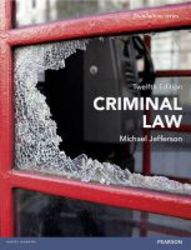 Criminal Law Mylawchamber Pack Paperback 12th Edition