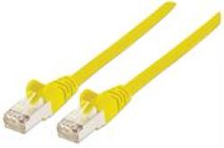 Intellinet Network Cable CAT6 Cu S ftp - RJ45 Male RJ45 Male 2M Yellow Retail Box No Warranty