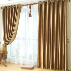 Custom Made Blackout Blackout Curtains Drapes Two Panels Embossed Bedroom - Rod Pocket 84"W 96"L