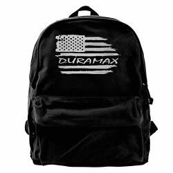 American Flag Largemouth Bass Fish Fishing USB Backpack School Bag School  Bookbag Travel Bag Computer Bag