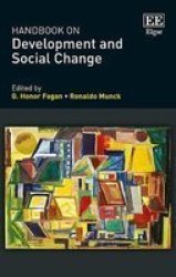 Handbook On Development And Social Change Hardcover