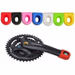 Bicycle Crankset Crank Protective Cover Sleeve Protector Mountain Road Bike Arm Boots Fixed Gear