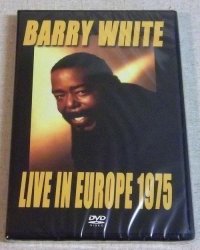 Barry White & Love Unlimited Live In Europe 1975 South Africa Cat REVDVD370