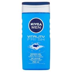 Nivea Men Vitality Fresh Shower Gel 250 Ml - Pack Of 6