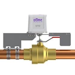 Dome Home Automation Water Shut-off Valve - For Pipes Up To 1 1 2 White DMWV1