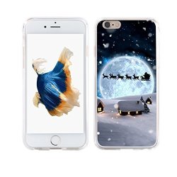 Eunomia Christmas Snow Night Case Cover For Iphone 7 8 Samsung Galaxy S8 Huawei P9 Plus - For Iphone 4 4S