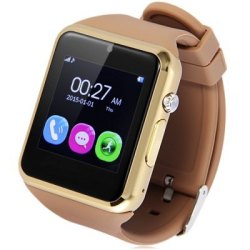 Bluetooth Smartwatch Phone - Golden Free Delivery
